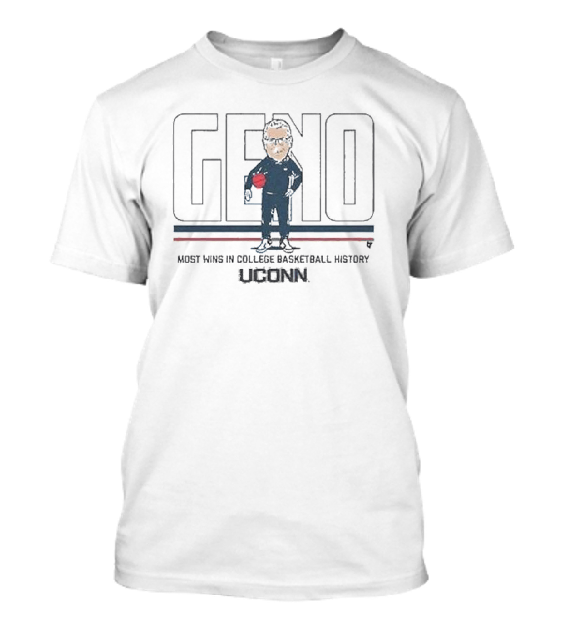 UConn Basketball Geno Auriemma Most Wins In College Basketball History T-Shirt