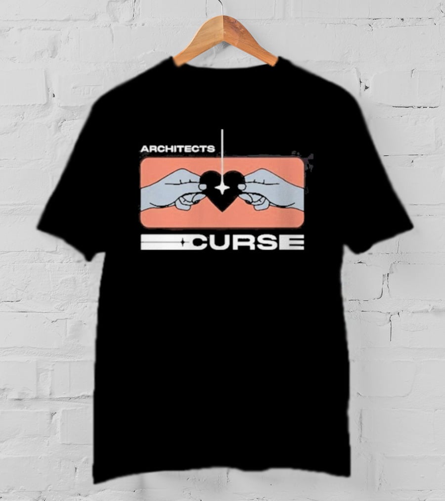 Architects Curse Heart Hands Black T-Shirt