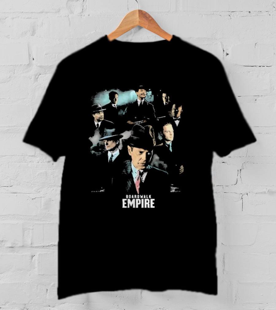 Boardwalk Empire Bootleg Series Characters Mafia Gangsters T-Shirt