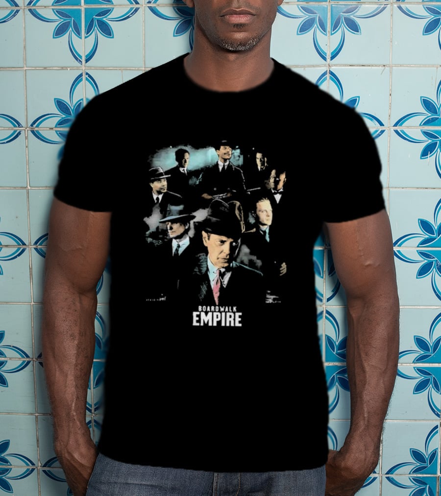 Boardwalk Empire Bootleg Series Characters Mafia Gangsters T-Shirt