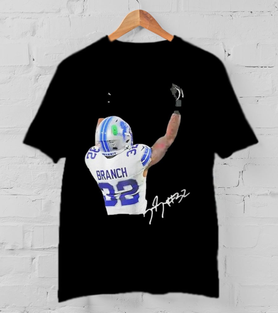 Lions Branch 32 Middle Finger Gesture T-Shirt