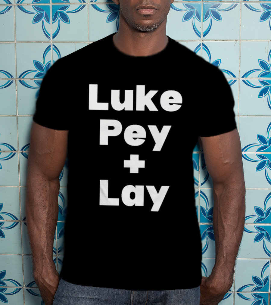 Luke Pey Plus Lay Text T-Shirt