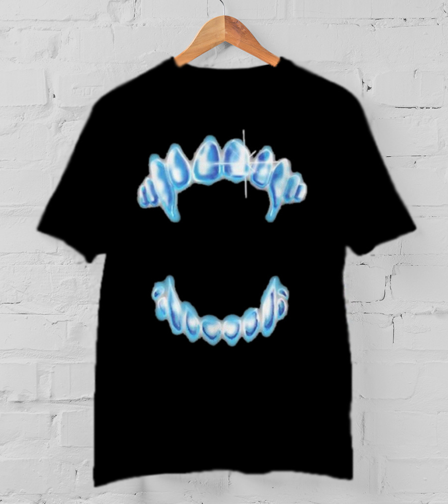 Dom Dolla Cave Fangs Blue Ice Grillz T-Shirt