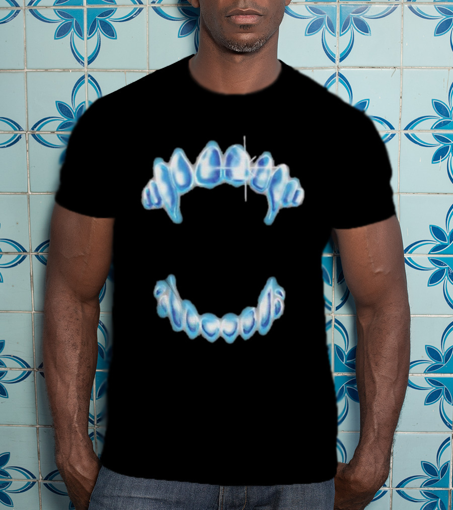 Dom Dolla Cave Fangs Blue Ice Grillz T-Shirt