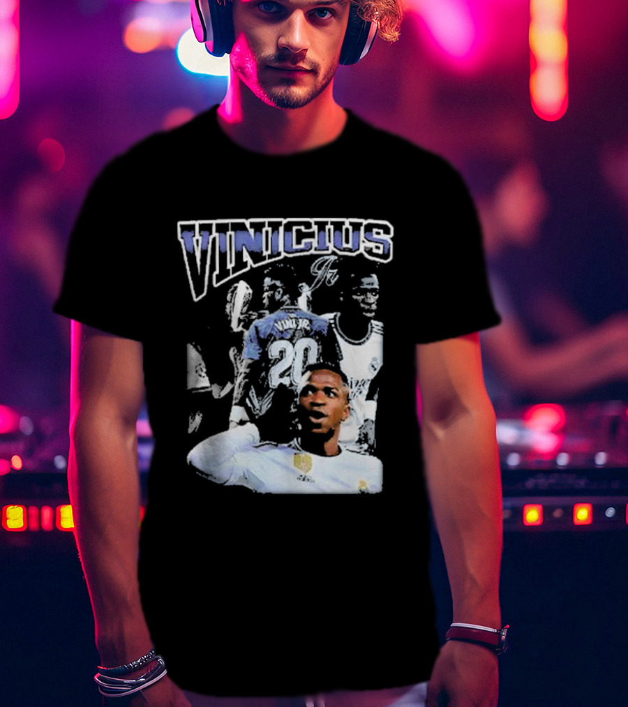 Neymar Camiseta Vinícius Jr VINI JR 20 Football T-Shirt