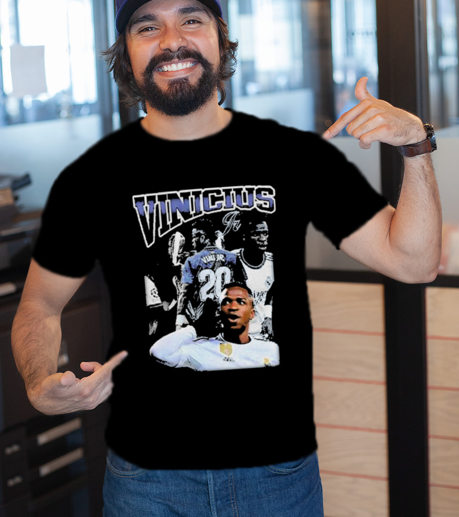 Neymar Camiseta Vinícius Jr VINI JR 20 Football T-Shirt