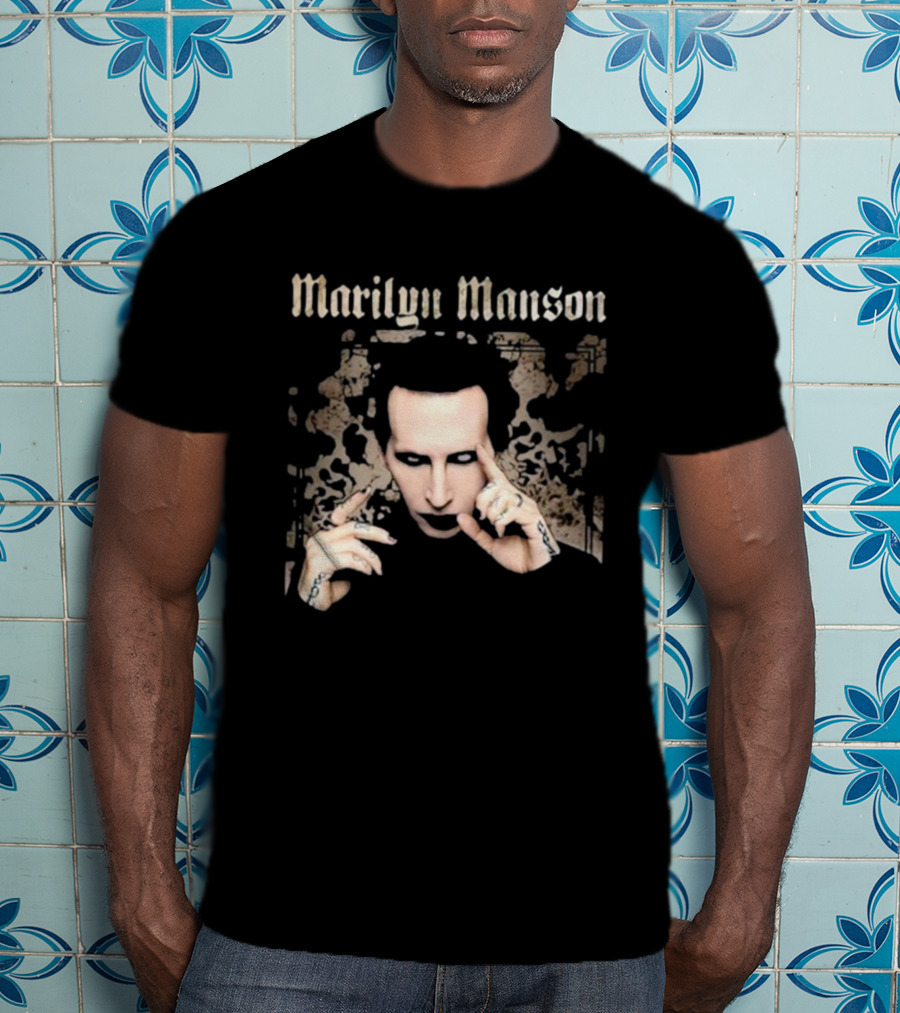 Marilyn Manson Pointing Fingers Gothic T-Shirt