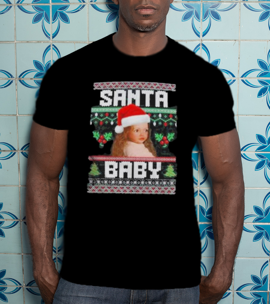 Santa Baby Renesmee Ugly Christmas T-Shirt