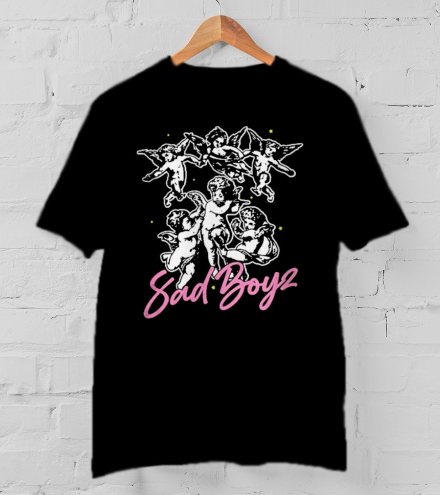 Sad Boyz Cherubs Aesthetic T-Shirt
