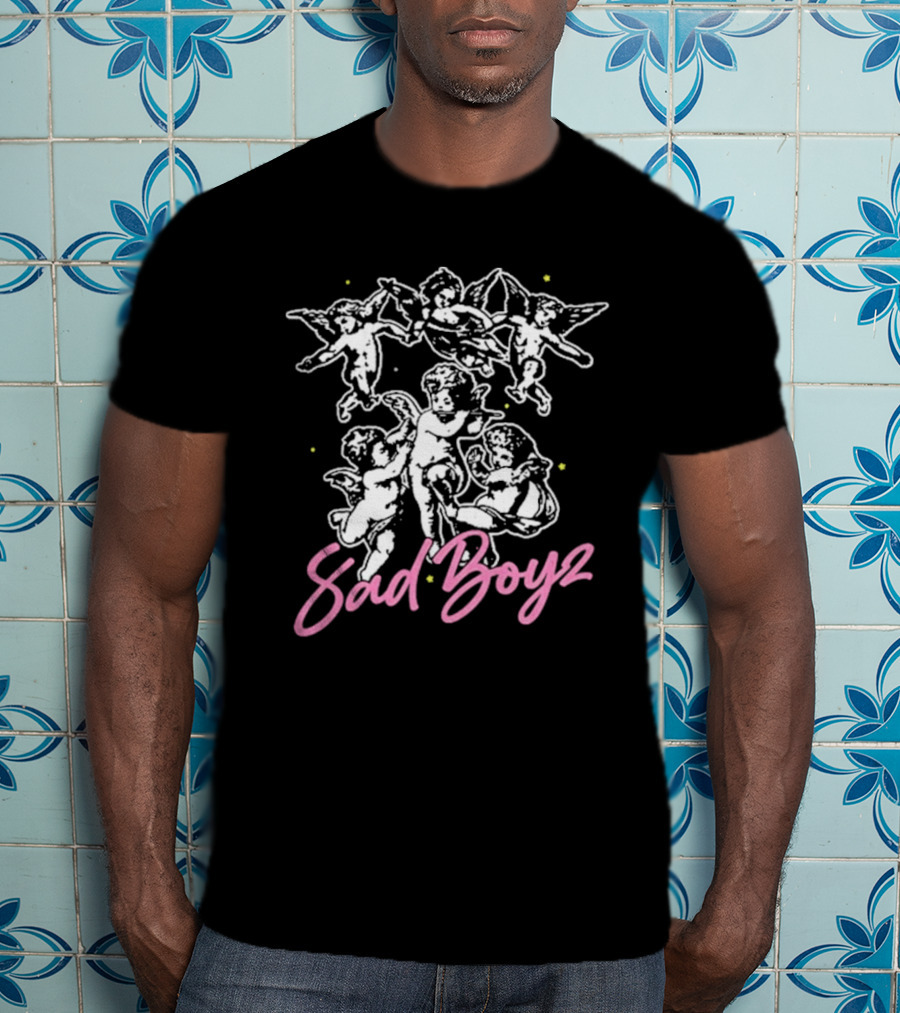 Sad Boyz Cherubs Aesthetic T-Shirt