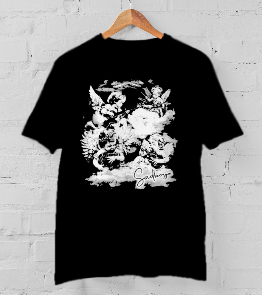 Sadboyz Cherub Angels Playing Instruments T-Shirt