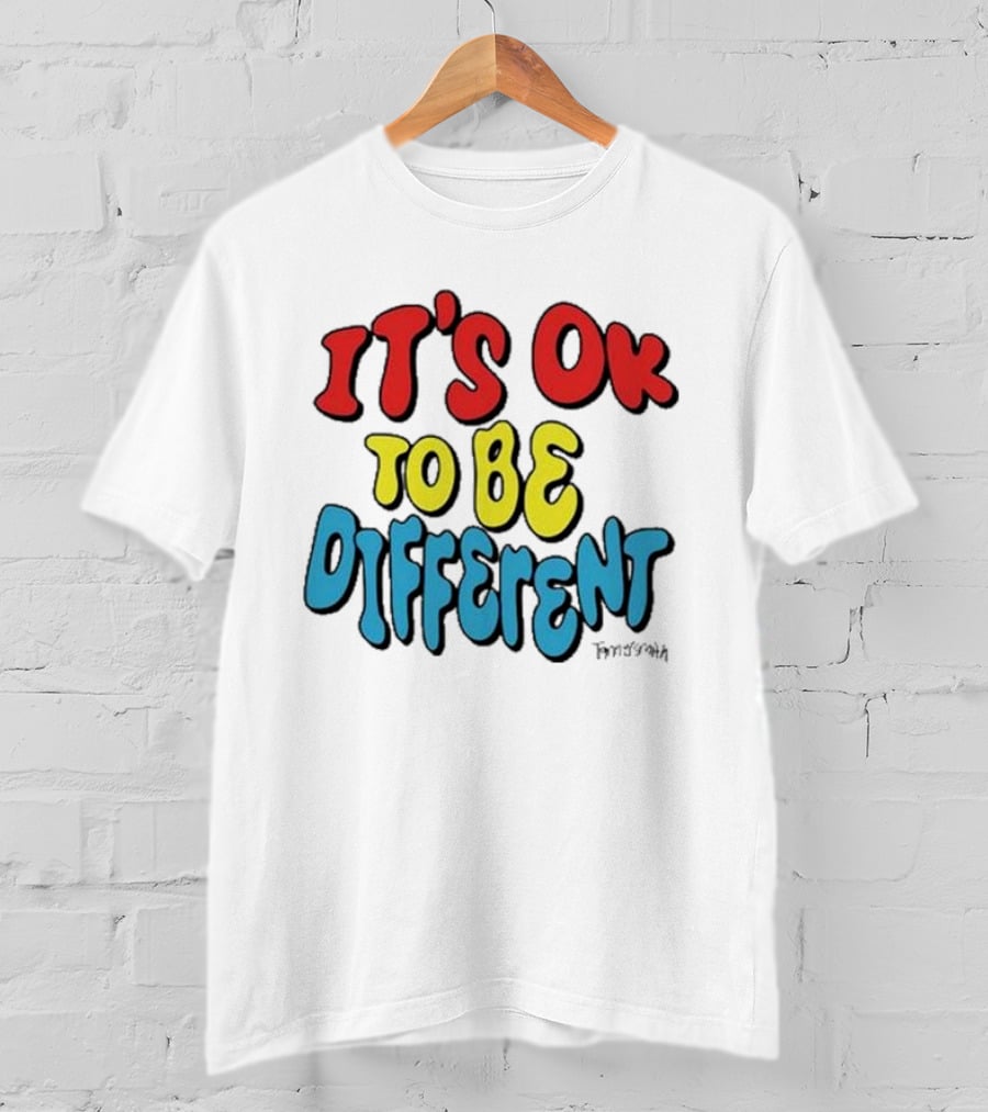 It’s Ok To Be Different By Finnysmth T-Shirt