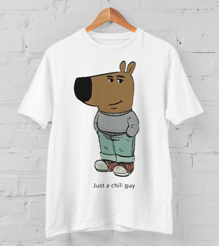 Buster Baxter Just A Chill Guy Meme T-Shirt