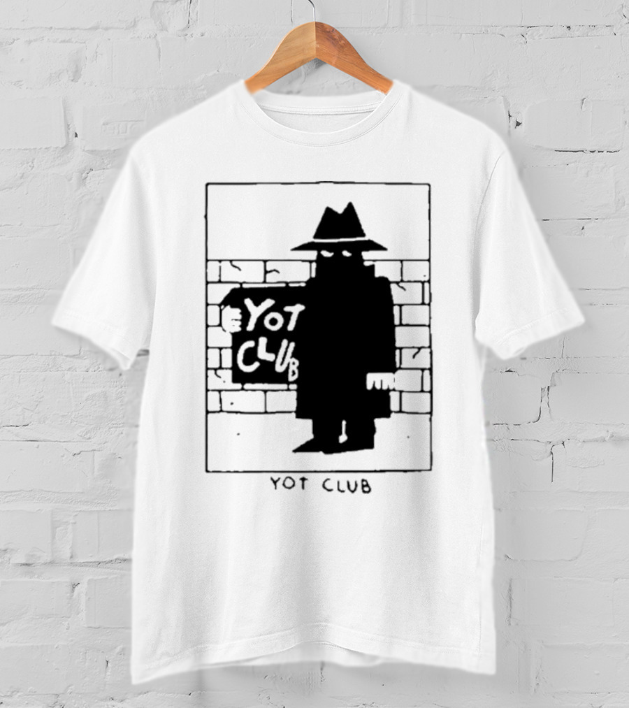 Yot Club Mysterious Silhouette Art Lazy Eyes Show T-Shirt