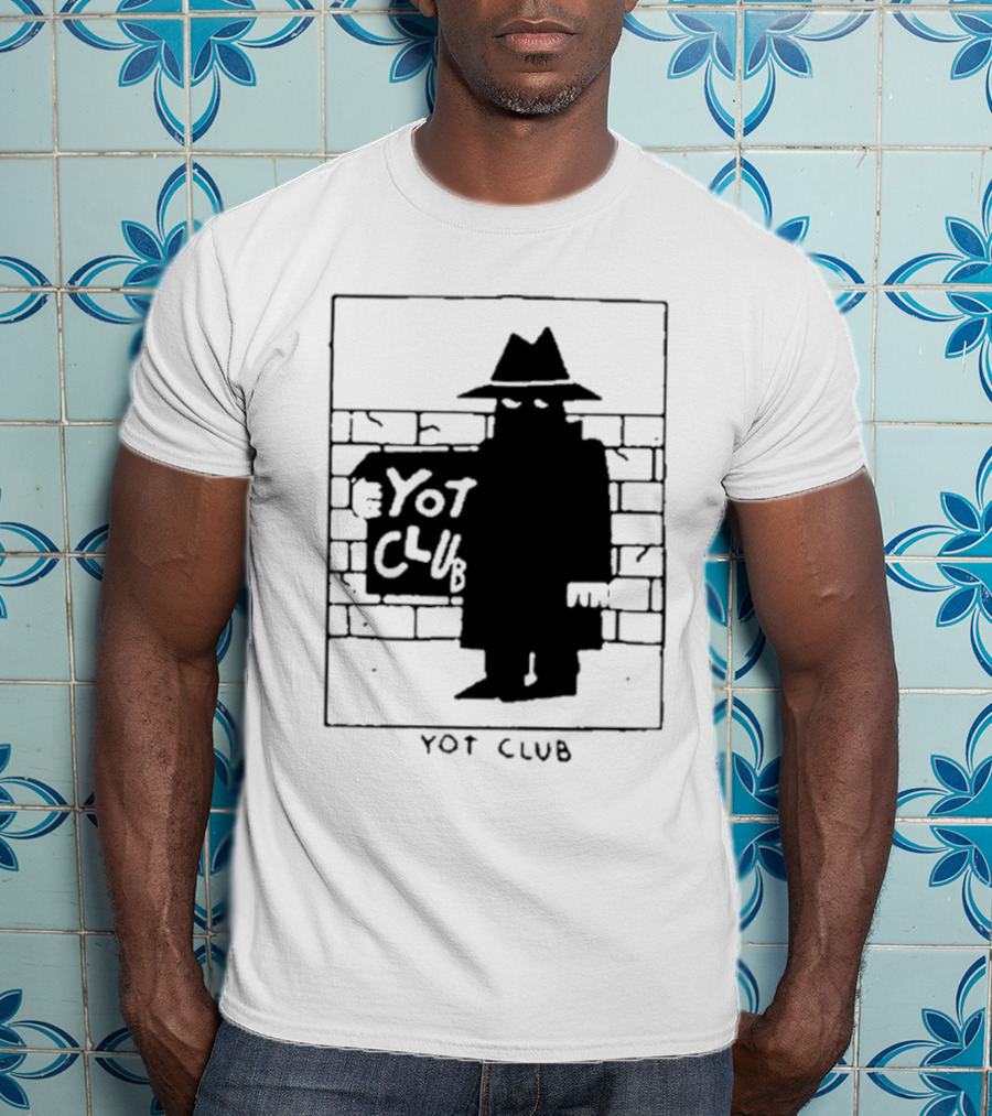 Yot Club Mysterious Silhouette Art Lazy Eyes Show T-Shirt