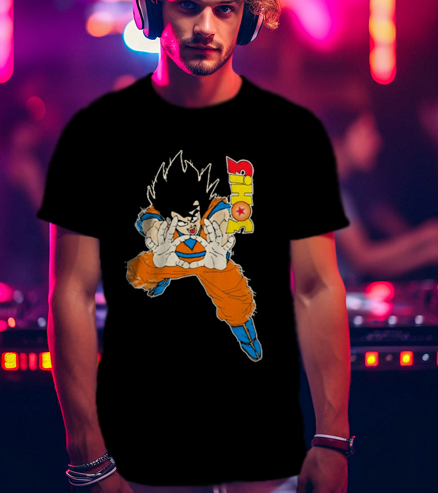 3OH3 Goku Hands Dragon Ball T-Shirt