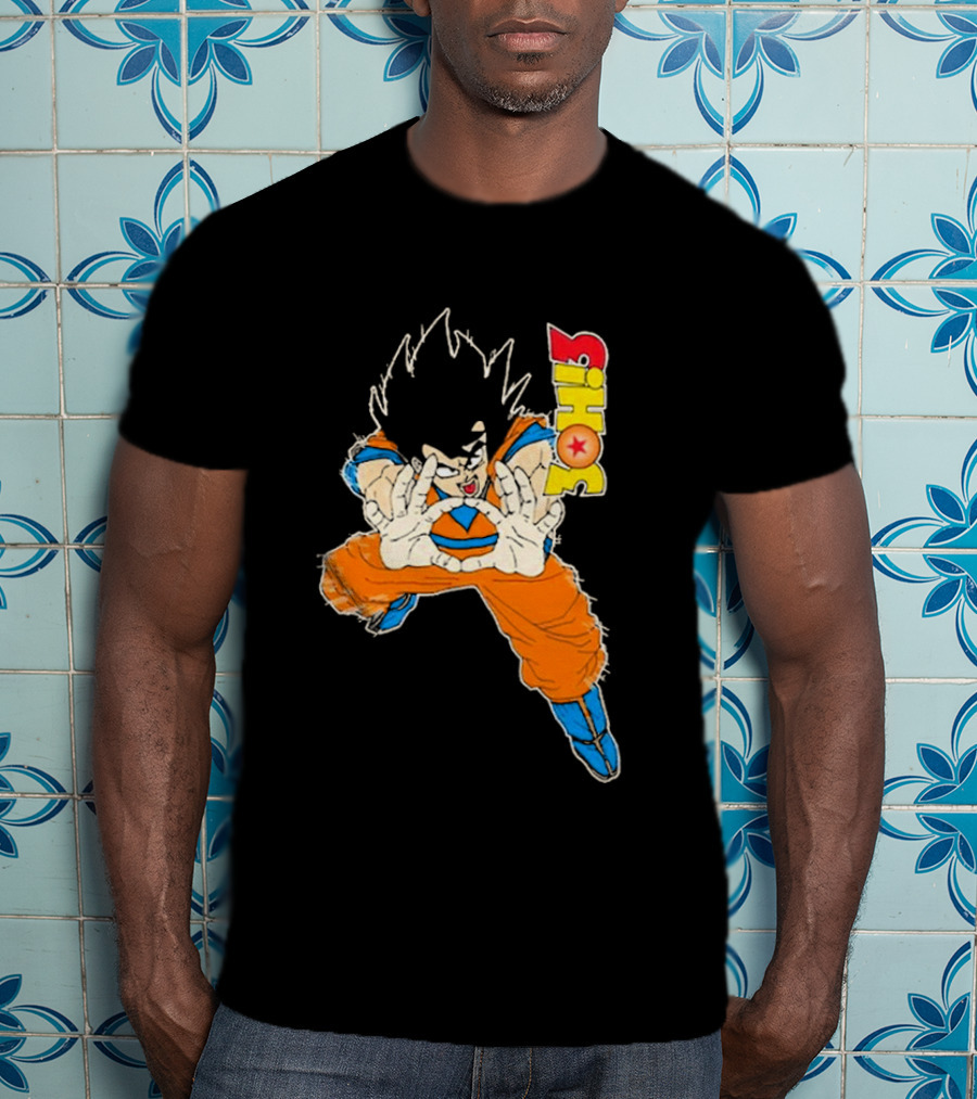 3OH3 Goku Hands Dragon Ball T-Shirt