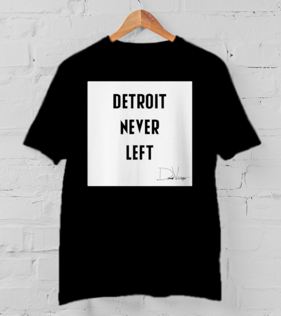 Detroit Never Left D.Vintage T-Shirt