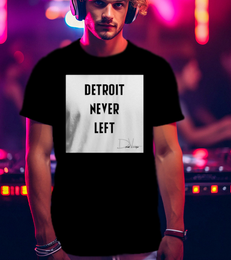 Detroit Never Left D.Vintage T-Shirt