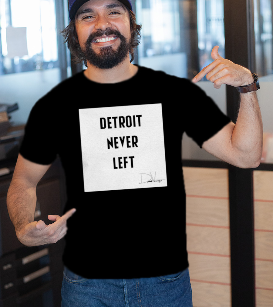 Detroit Never Left D.Vintage T-Shirt