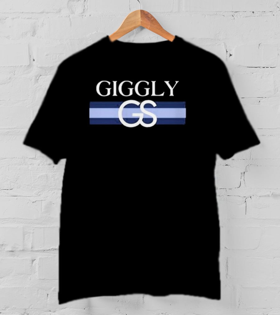 Giggly GS Monogram Blue Stripes T-Shirt
