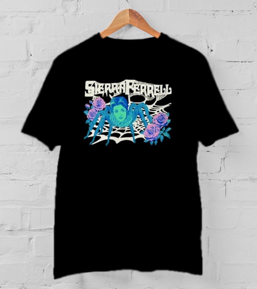 Sierra Ferrell Spider Web Roses T-Shirt