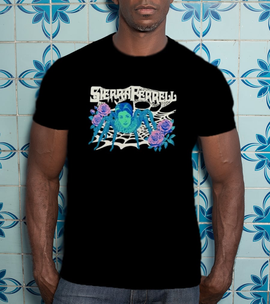 Sierra Ferrell Spider Web Roses T-Shirt