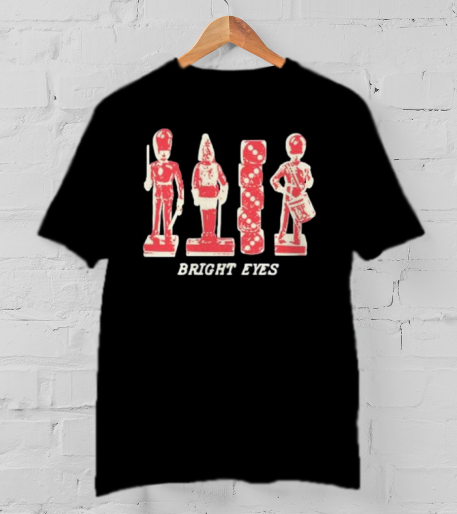 Bright Eyes Tin Soldier Boy Dice Music Band T-Shirt