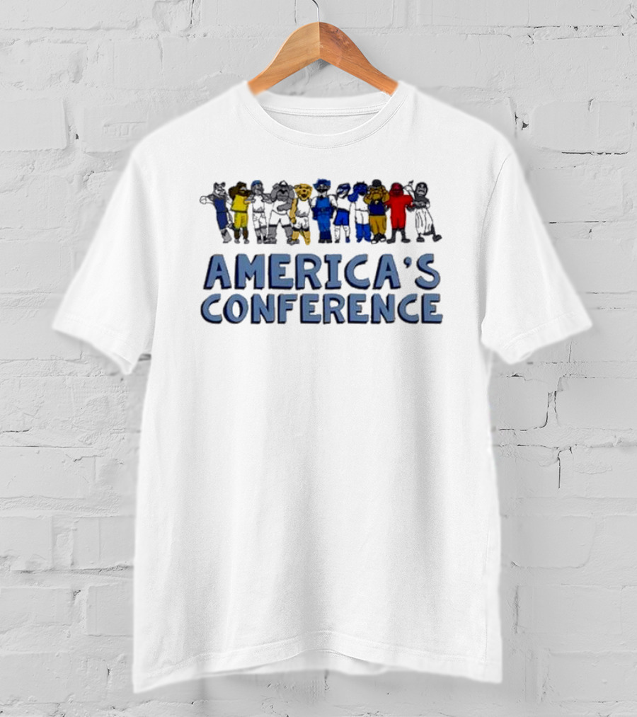 America's Conference Anthropomorphic Sports Lineup T-Shirt