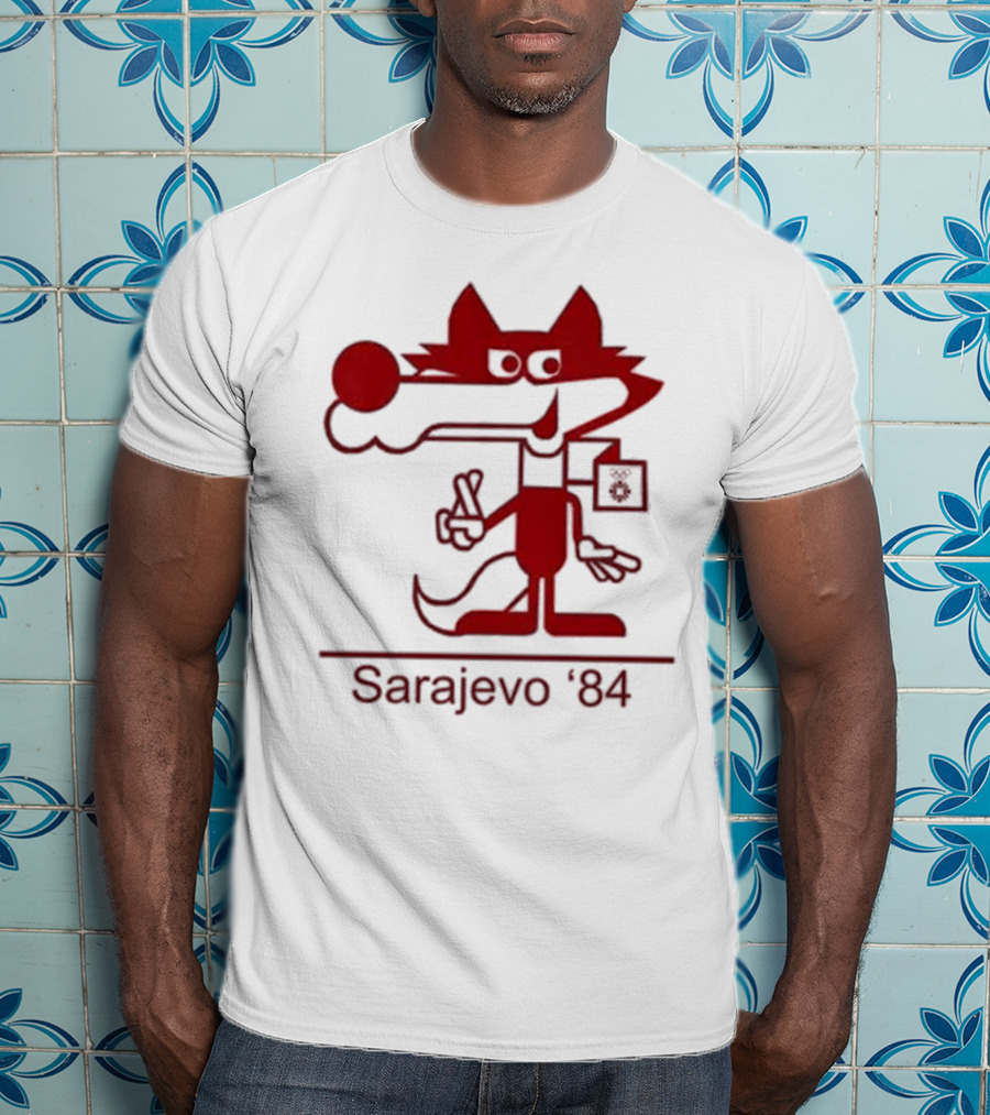 Vucko Sarajevo '84 Winter Olympics Mascot T-Shirt