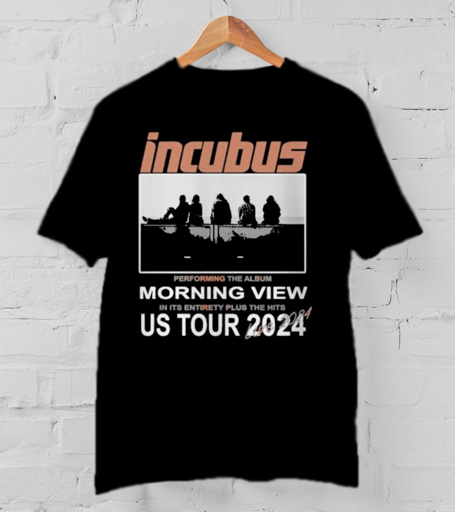 Incubus Performing Morning View Album In Its Entirety Plus The Hits US Tour T-Shirt