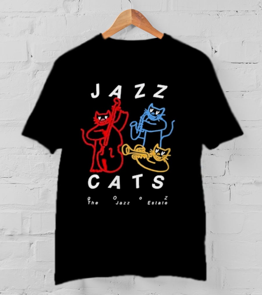 Jazz Cats At The Jazz Estate T-Shirt
