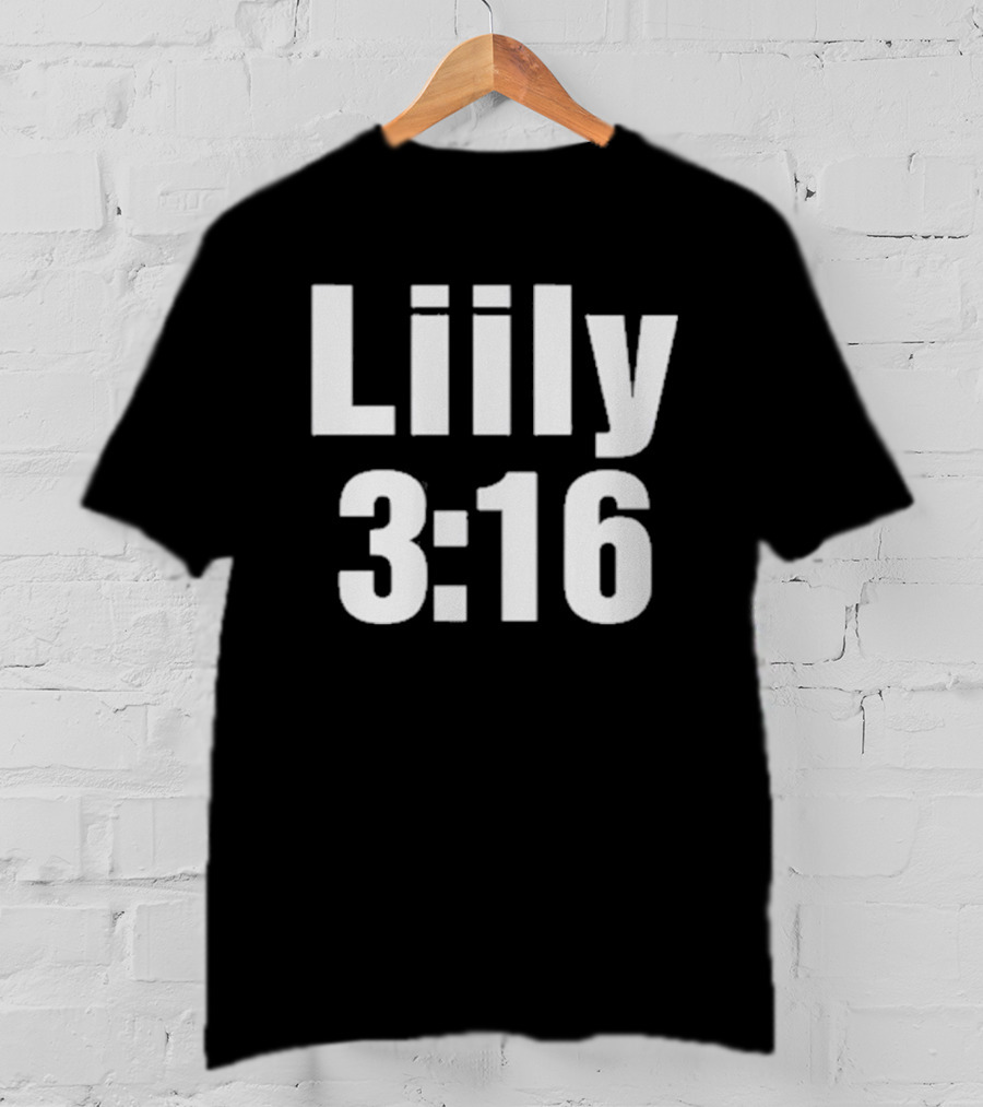 Liily 3 16 Wrestling T-Shirt