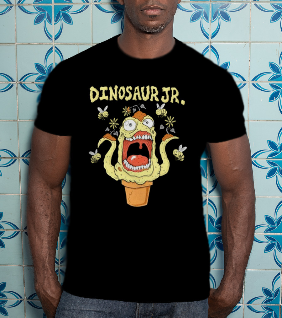 DINOSAUR JR Monster Plant With Bees T-Shirt