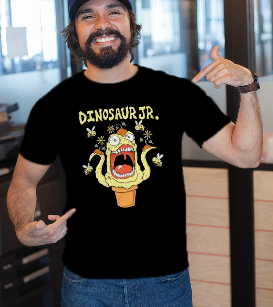 DINOSAUR JR Monster Plant With Bees T-Shirt