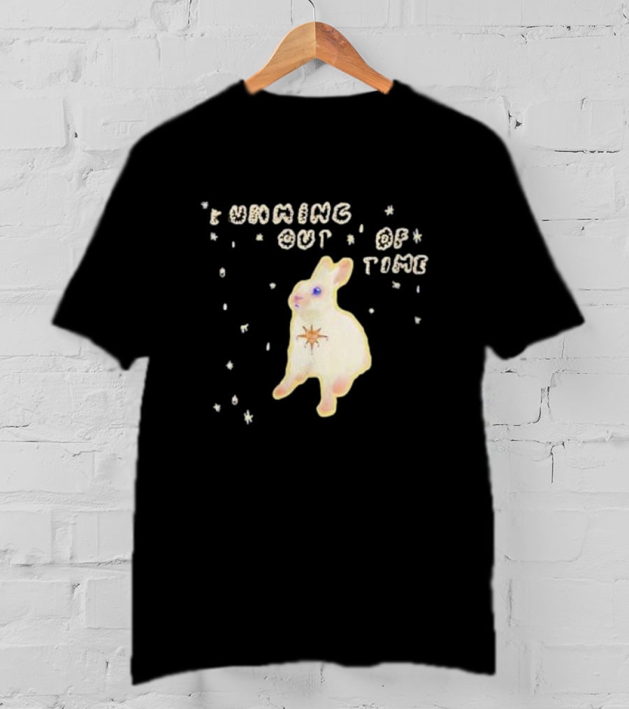 Paramore Running Out Of Time Bunny Star Map T-Shirt