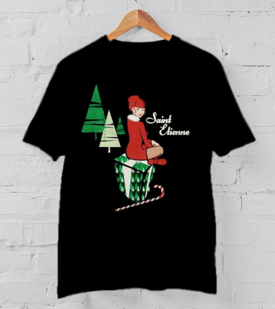 Saint Etienne A Glimpse Of Stocking Holiday T-Shirt