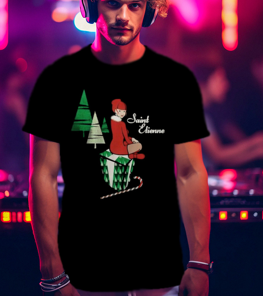 Saint Etienne A Glimpse Of Stocking Holiday T-Shirt
