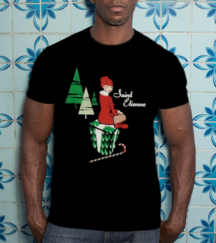 Saint Etienne A Glimpse Of Stocking Holiday T-Shirt