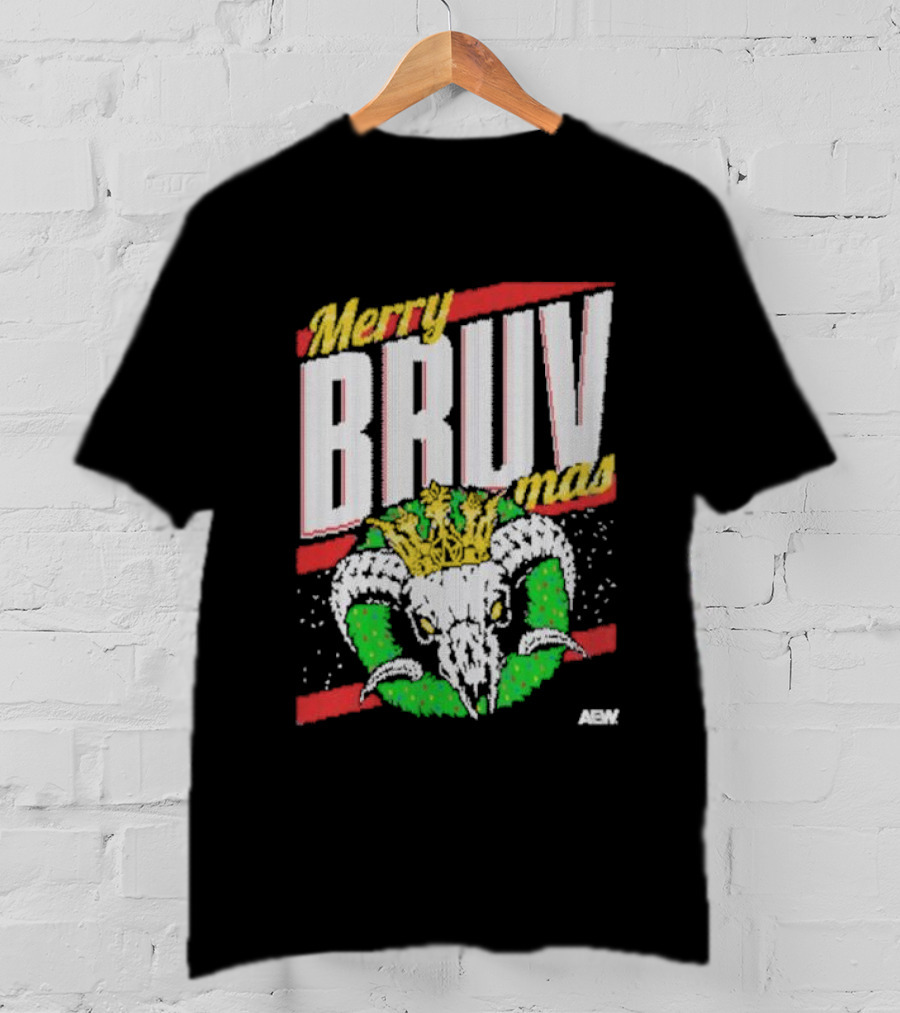 Will Ospreay Merry BRUVmas AEW Holiday Ugly Christmas T-Shirt
