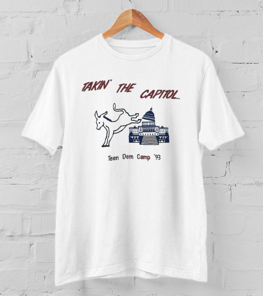 Takin' The Capitol Teen Dem Camp '93 T-Shirt