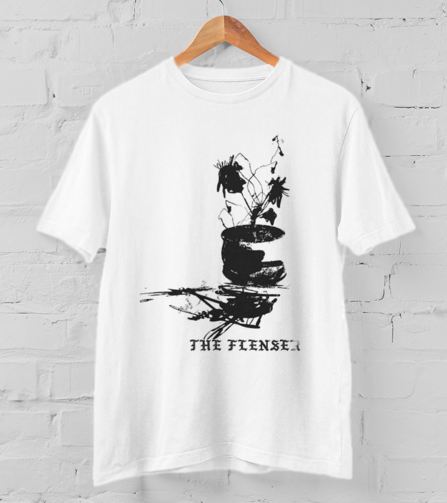 The Flenser Sad Flower Reflection T-Shirt