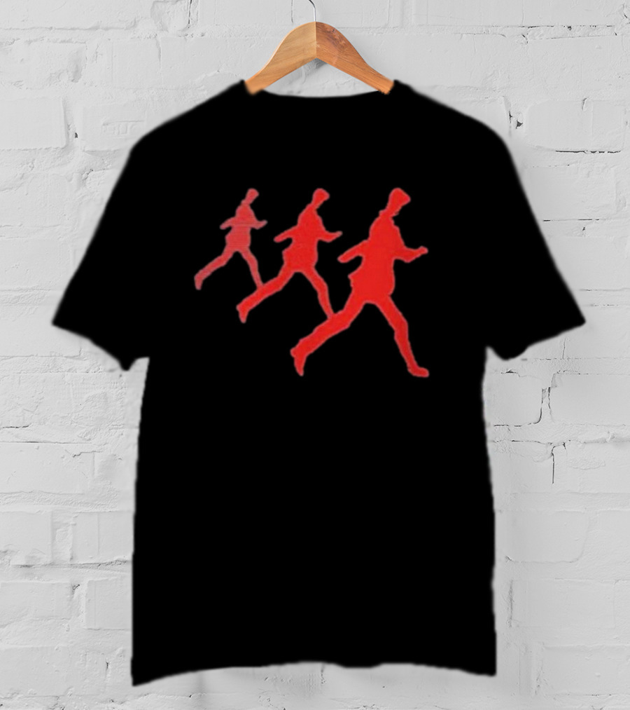 Girl In Red World In Red Motion T-Shirt