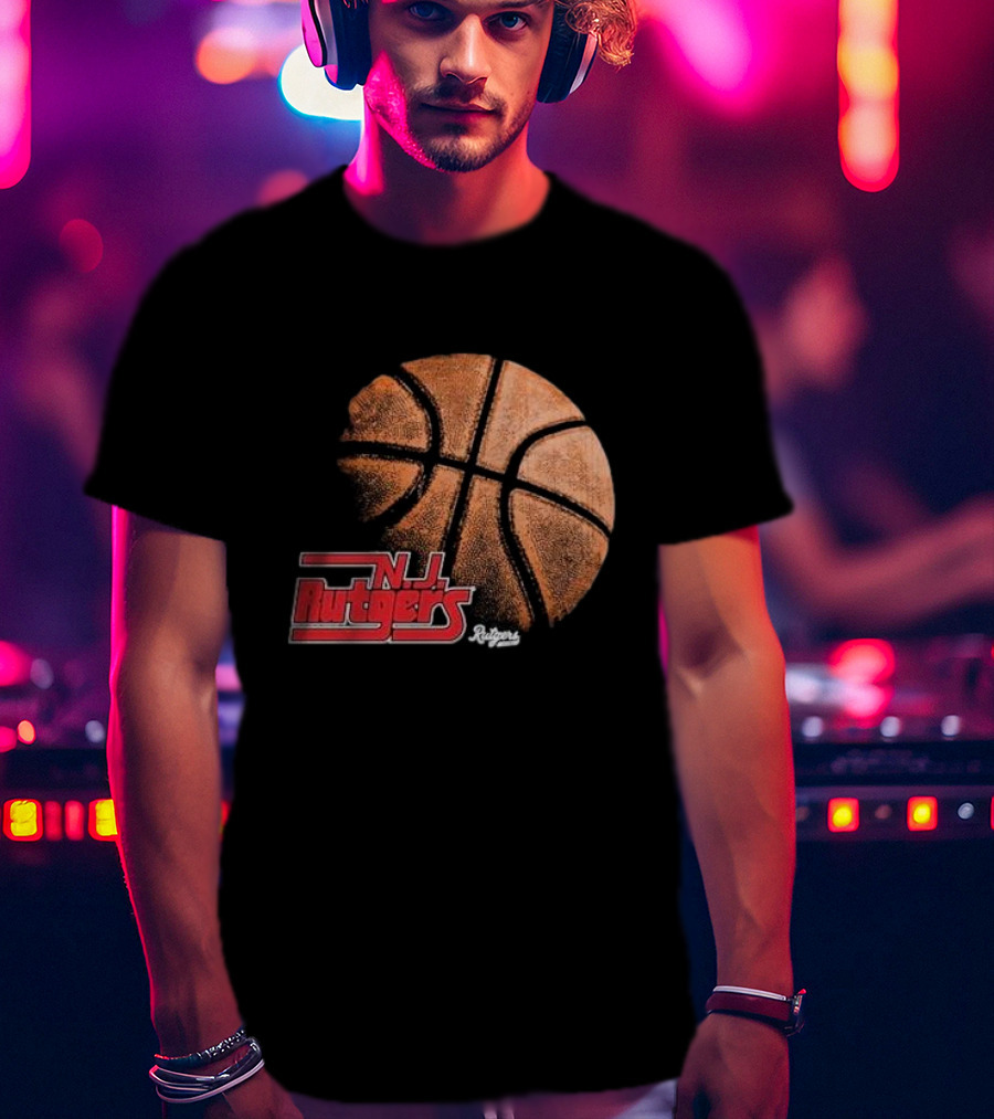Rutgers N.J Basketball T-Shirt