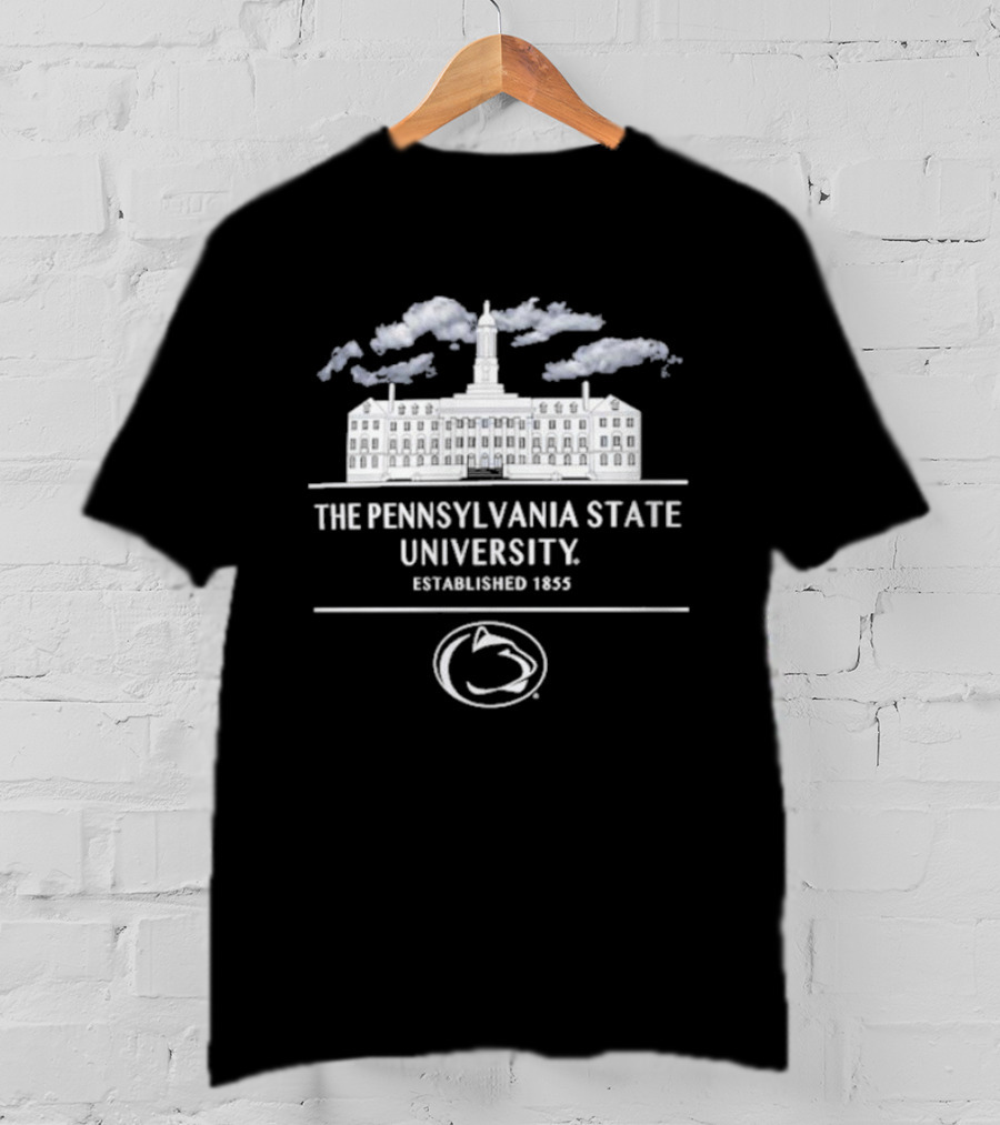 Penn State Nittany Lions The Pennsylvania State University Established 1855 Iconic Campus Nights T-Shirt