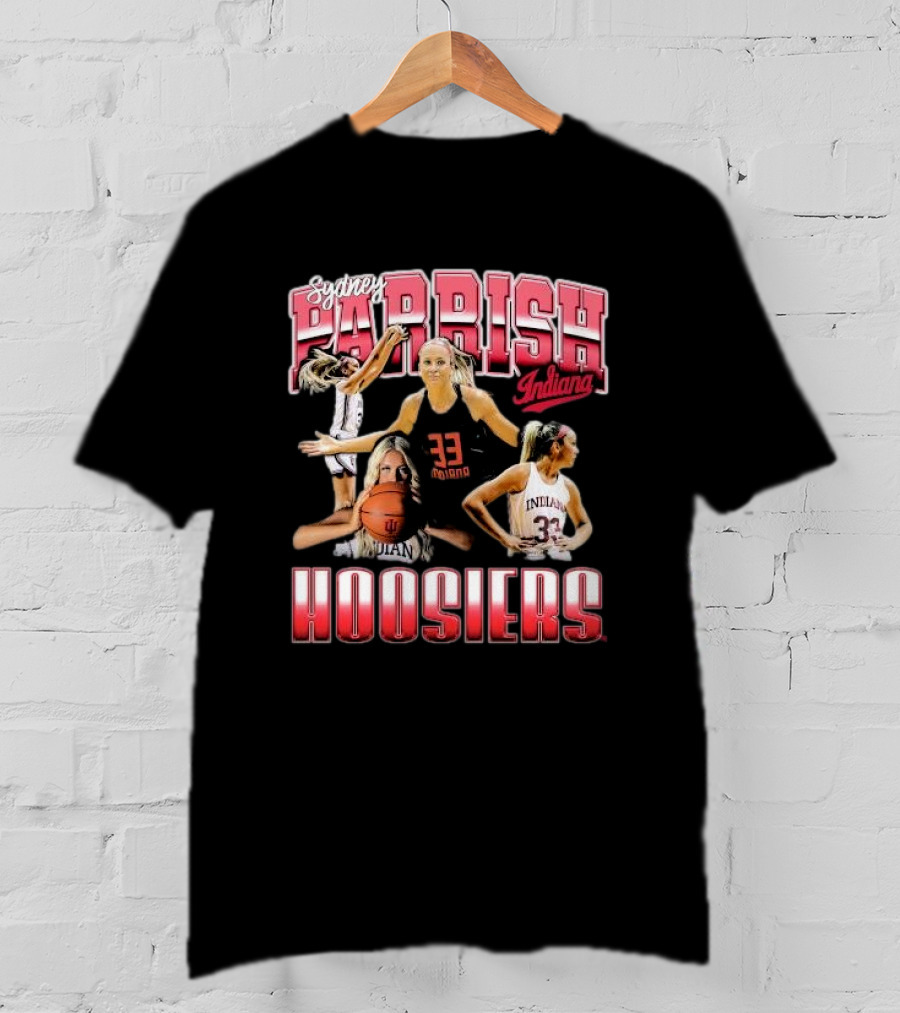 Sydney Parrish Indiana Hoosiers Basketball 33 T-Shirt
