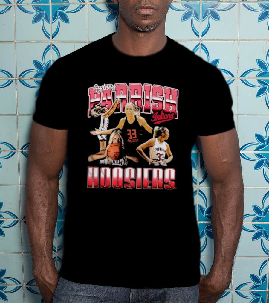 Sydney Parrish Indiana Hoosiers Basketball 33 T-Shirt