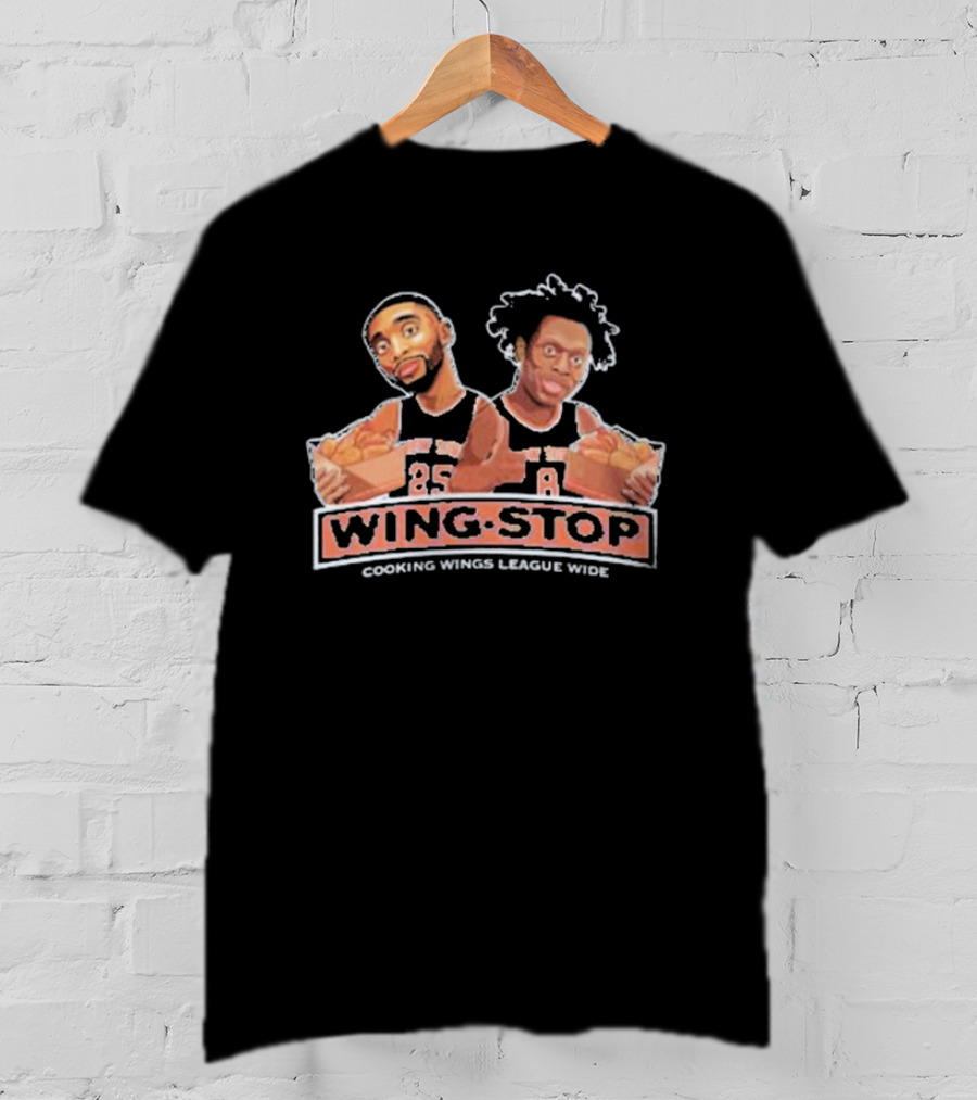 Wing Stop 85 Cooking Wings League Wide T-Shirt