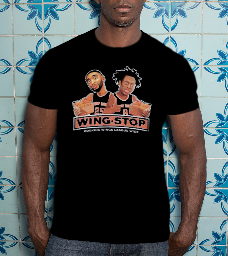 Wing Stop 85 Cooking Wings League Wide T-Shirt