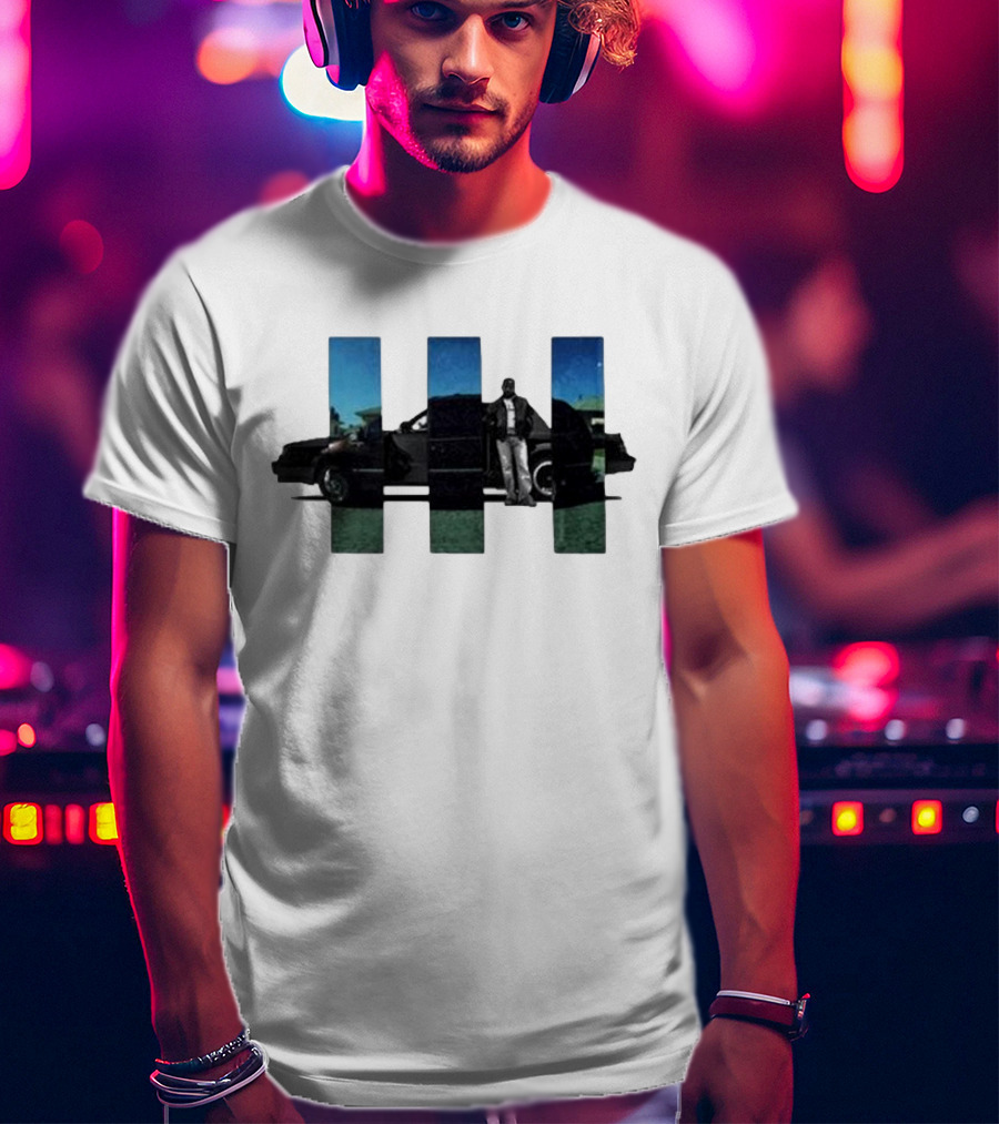 Kendrick Lamar GNX And GKMC Album Cover Car Concept T-Shirt